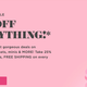 25% Off Sitewide | Benefit Cosmetics | Promo code FRIYAY
